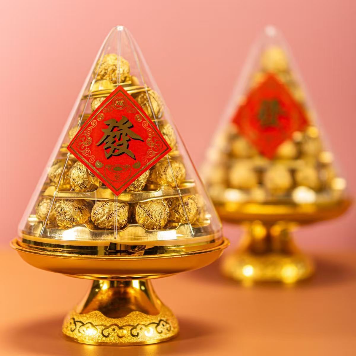 拜拜供佛專用👏金沙球巧克力金字塔‼️拜拜必備的巧克力金字塔來啦